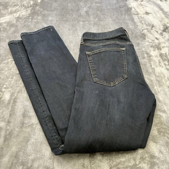 Abercrombie & Fitch Jeans Men’s 34x34 Blue Langdon Slim Stretch Distressed - Picture 8 of 13